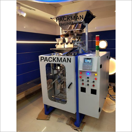 Automatic Oats Packing Machine - Stainless Steel, 440 Voltage, Gray Color | Heavy Duty, Highly Efficient, Less Power Consumable, 1 Year Warranty