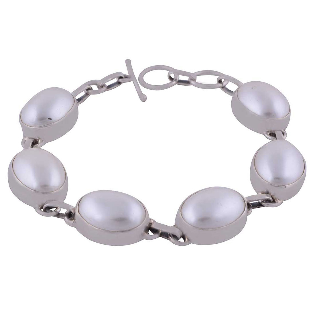 Lapis Natural Gemstone 925 Sterling Solid Silver Oval Cabochon Handmade Bracelet