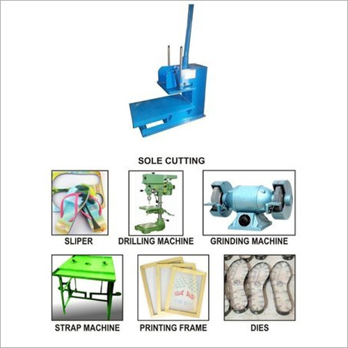 Slipper Sole Cutting Machine