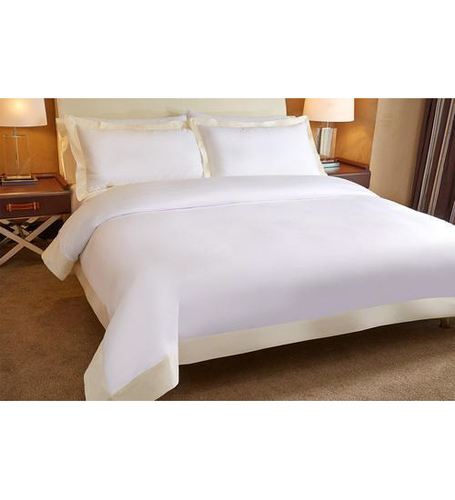 Customized Manufacturing Hotel Bed Sheet - Cotton, Customizable Size, White | Soft Comfort, Durable Fabric, Luxurious Feel, Hotel Quality