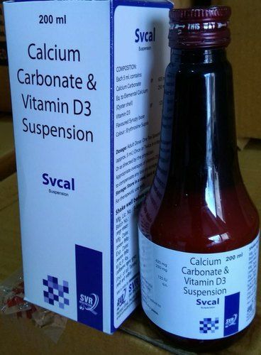 Calcium Carbonate with Vitamin D3 Suspension