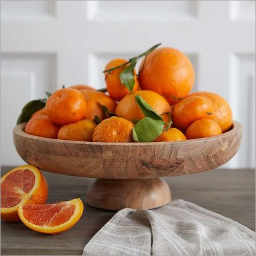 Wooden Fruits Bowl Stand Size: 12X12X2 Inch.