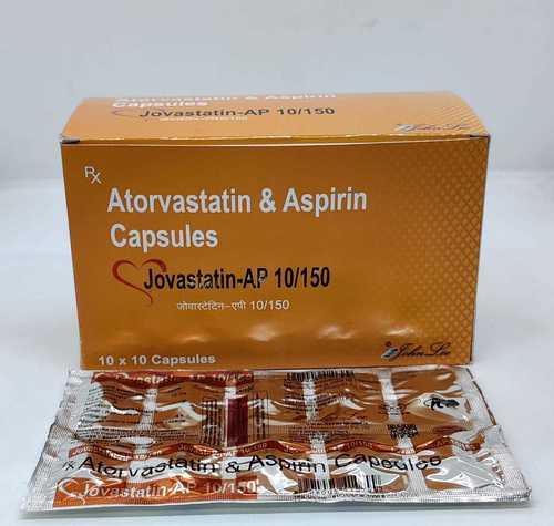Atorvastatin IP 10 Mg & Aspirin 150 mg