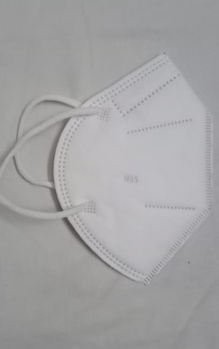 N95 Meltblown Mask - 5 Layer Protection, Double Meltblown Layer, Hot Air Cotton, High Elasticity, Soft Elastic Ear Fit, Reusable, Unisex