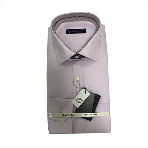 Mens Office Formal Plain Shirt