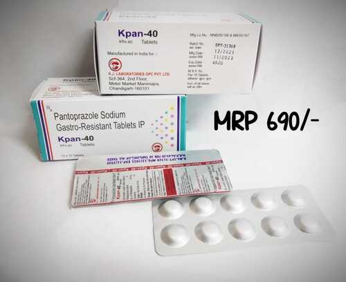 kpan 40 Pantoprazole Sodium Tablets IP