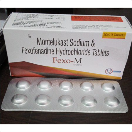 Montelukast Sodium & Fexofenadine Hydrochloride Tablets