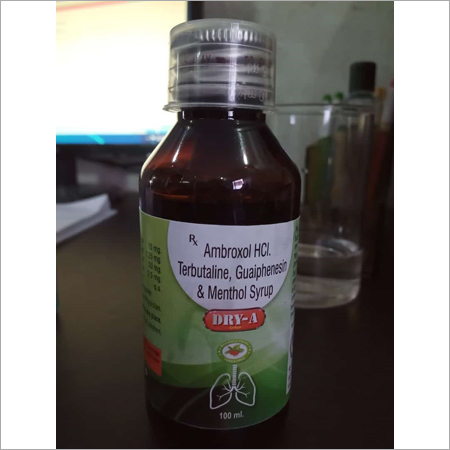 Ambroxol HCL Terbutaline Guaiphenesin & Menthol Syrup