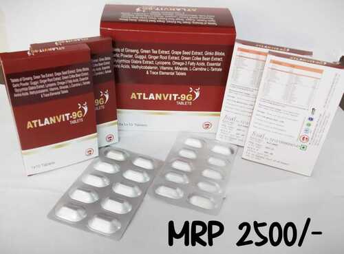 Atlanvit 9G Tablets By K J LABORATORIES (OPC) PRIVATE LIMITED