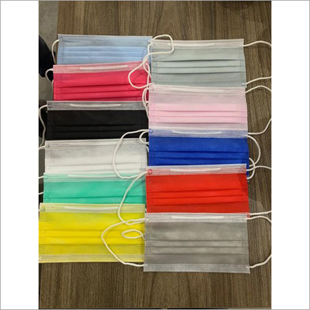 3Ply Surgical Colorful Disposable Face Mask with Inner Nose Pin