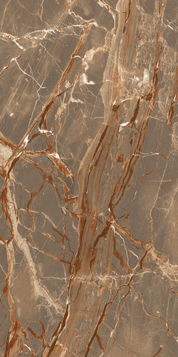ROSSO BROWN 800X1600MM HIGH GLOSSY PORCELAIN TILE