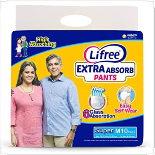 Extra Absorb Pants Diapers Age Group: Adults