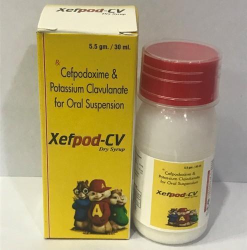 Cefpodoxime and Clavulanic Oral Suspension