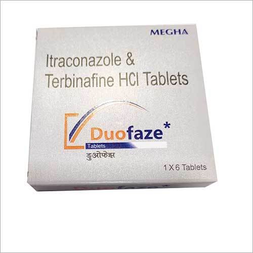 Itraconazole And Terbinafine Hcl Tablet Ingredients: Mentioned On The Pack
