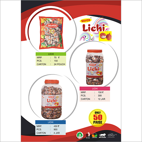 Litchi Candy By SARAS HOME PRODUCTS