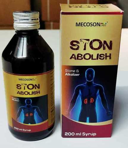 Stone And Alkalizer Syrup Age Group: For Adults
