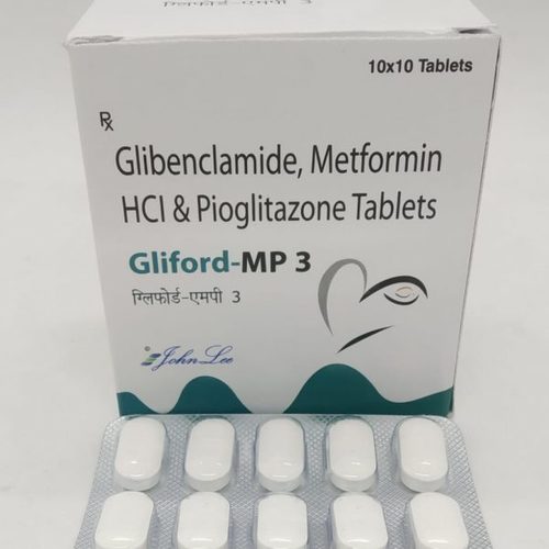 Glibenclamide 5MG  Metformin 500MG  hcl Pioglitazone 15MG USES
