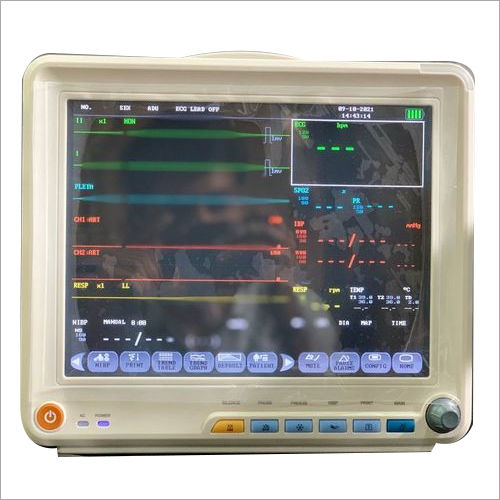 Multi Parameter Patient Monitor Color Code: White