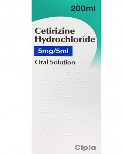 Liquid Cetirizine Hydrochloride Syrup