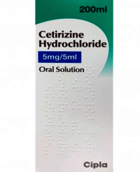 Cetirizine Hydrochloride Syrup