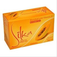 Silka  Papaya Skin Whitening Soap