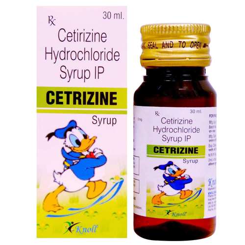 Liquid Cetrizine Hydrochloride Syrup