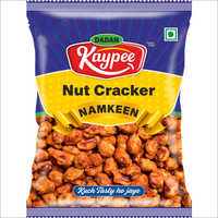 Nut Cracker Namkeen - Gram Flour & Spices, 16-20 Grams | Salted & Spicy Taste, Nutty Flavor With Deep-fried Peanuts, 6 Months Shelf Life