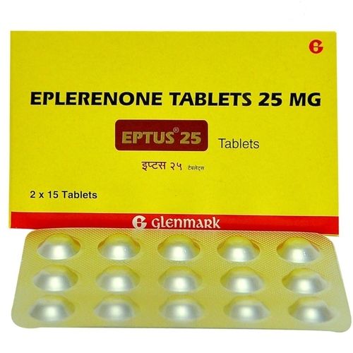 25 Mg Eplerenone Tablet Purity: 100 %