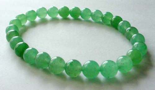 Prayosha Crystals Green Aventurine Bracelet