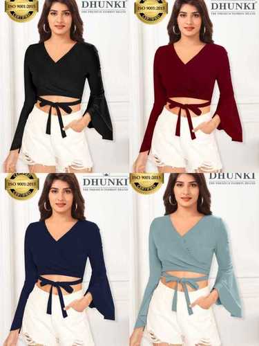 Various Dhunki Designer Crop Tops