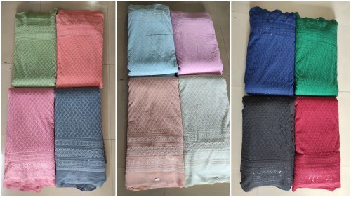 FAUX GEORGETTE SIPPLI ALL OVER FABRIC 50''