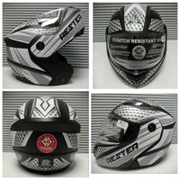 Folding helmet DX WITH MIRROR VISOR