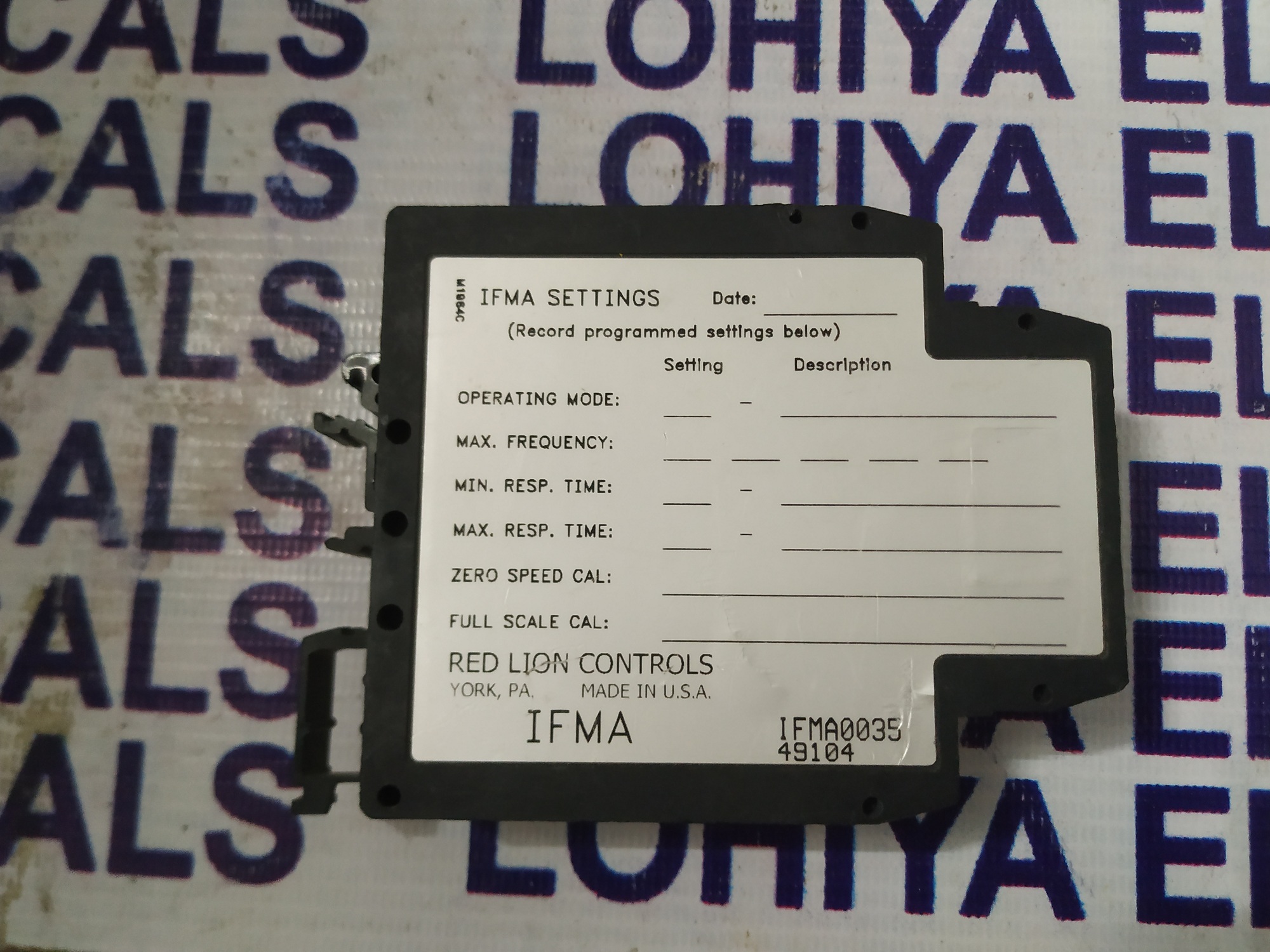 RED LION CONTROLS IFMA0035