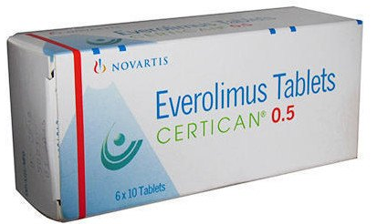 Everolimus  0.50mg Tablets