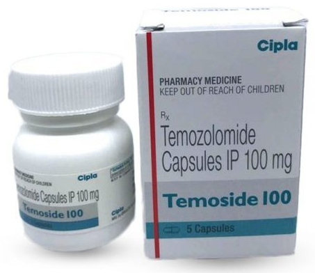 Temozolomide 100mg  Capsules
