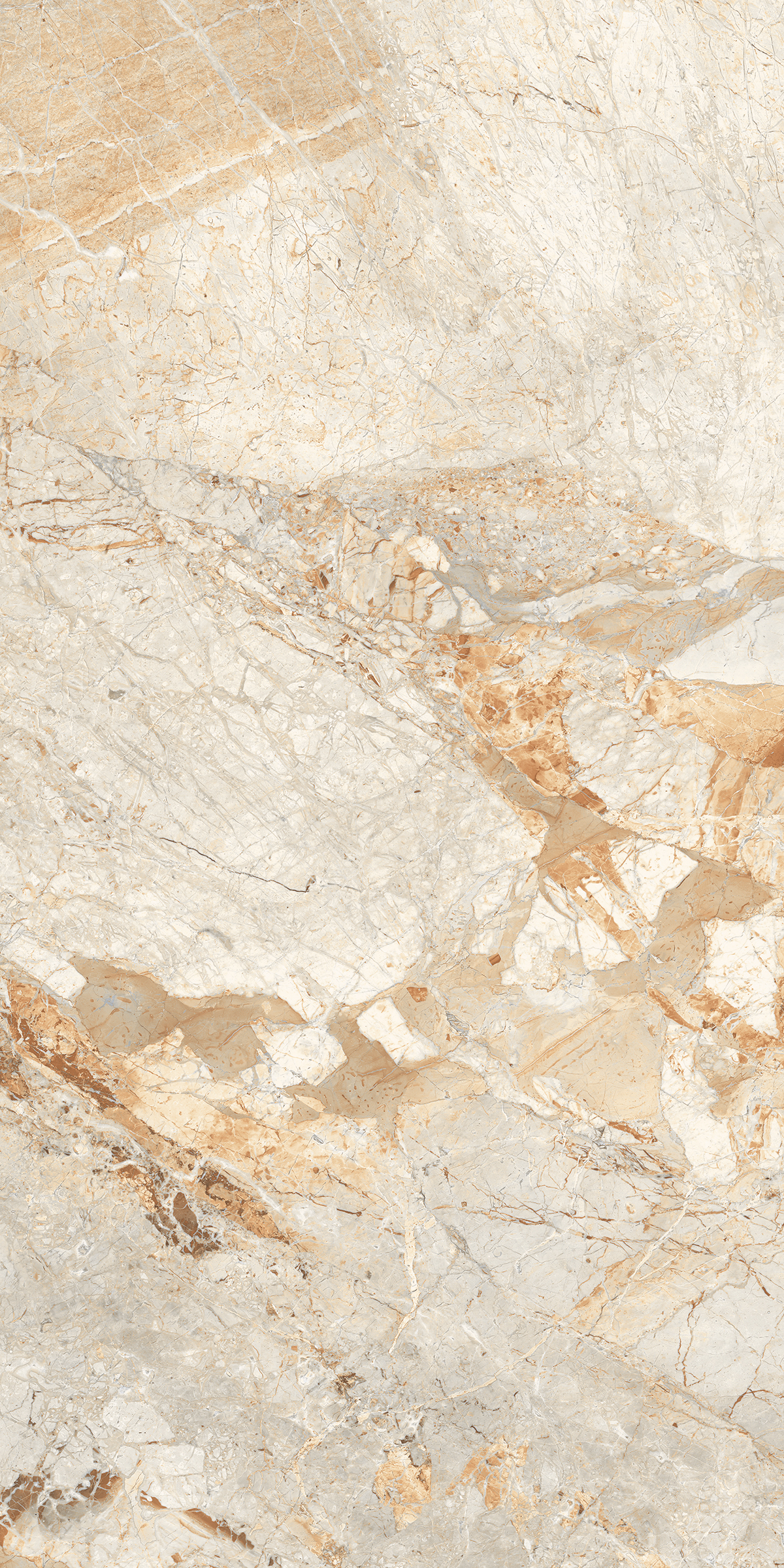 BRECCIA STONE 800X1600MM GLOSSY PORCELAIN TILE