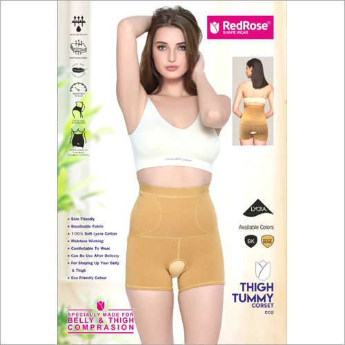 body shapewear Red Rose_Tummy Corset_Beige, Low at Rs 695 in Bhiwandi