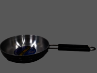 POWDER COATED FRY PAN