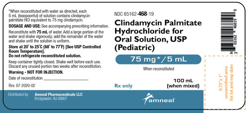 Clindamycin Palmitate Hydrochloride for Oral Solution