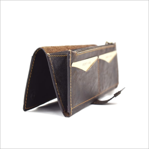 Brown Hunter Leather Clutch