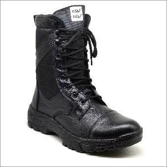 DSF Para Commando Oxford Shoes - Leather Material, Size 6 to 11, Black Color | Durable, Comfortable Fit, Water Resistant, Shock Absorbing, Lightweight Design