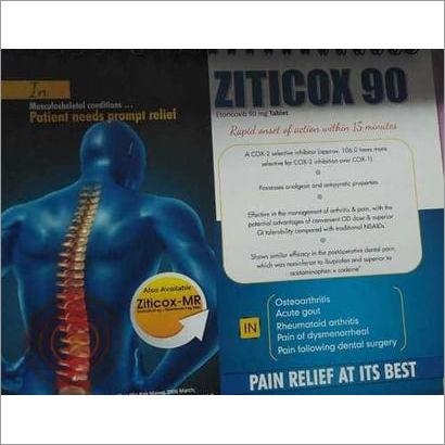 Ziticox 90mg Tablet Recommended For: As Per Doctor Recommendation