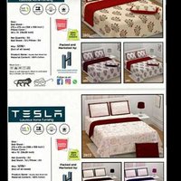 TESLA double bedsheet