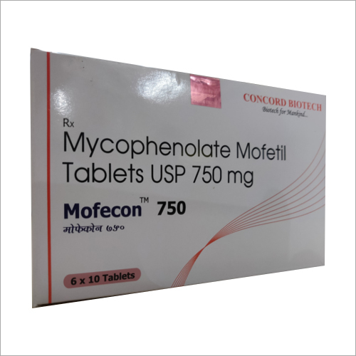 750mg Mycophenolate Mofetil Tablets