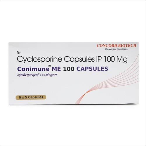 100 mg Cyclosporine Capsules