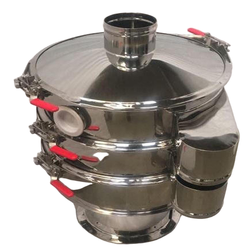 Pharma Vibro Sifter - Stainless Steel, 440 Volt | Multi Deck Segregation, Solid-Liquid Separation