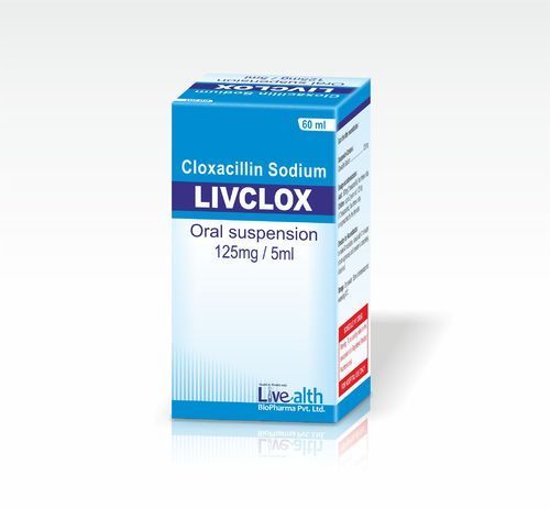 Liquid Cloxacillin Sodium For Oral Solution