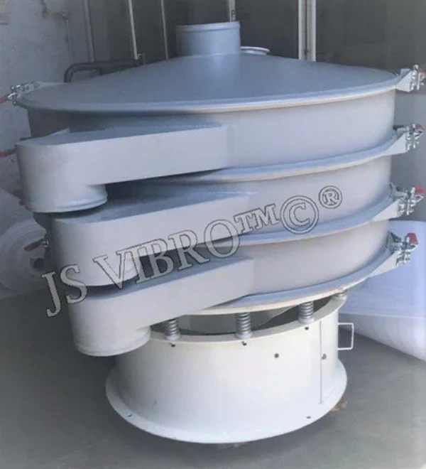 Vibrating Sifter Machine - Belt Type: Green Pvc/Pu Conveyor Belt