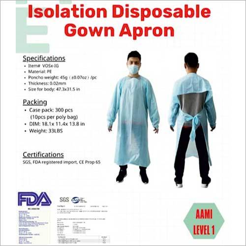 Isolation Disposable Gown Apron