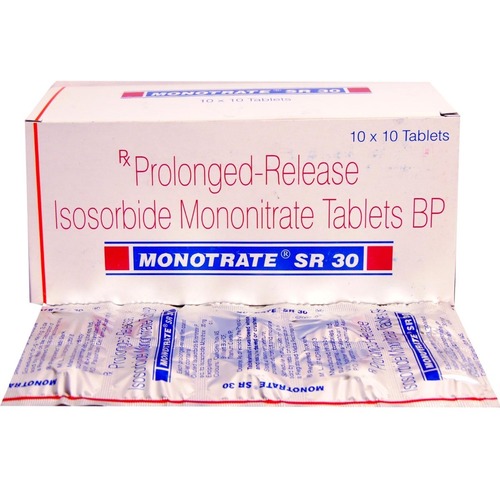 MONOTRATE 30 MG TABLET (ISOSORBIDE MONONITRATE)